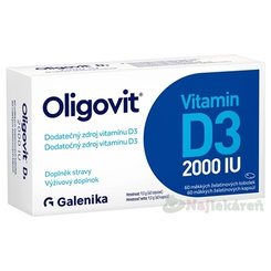 OLIGOVIT VITAMÍN D3 2000IU 60cps
