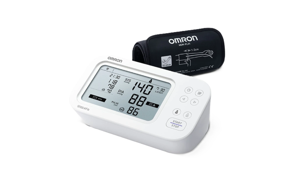OMRON M6 Comfort AFib Tlakomer + adaptér zdarma set