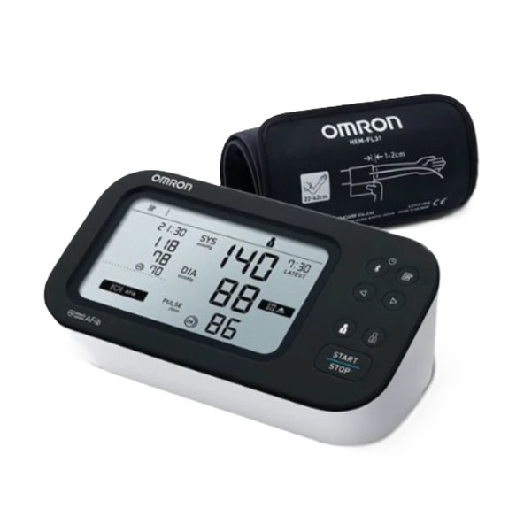 OMRON M7 Intelli IT AFIB tlakomer na rameno + adaptér zdarma set