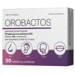 OROBACTOS tablety na cmúľanie 30tbl