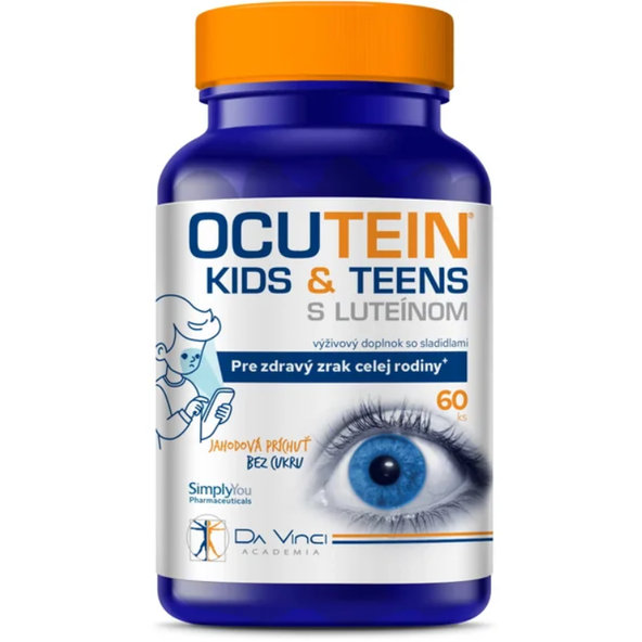 Ocutein Kids & Teens s luteínom - DA VINCI želé 60ks