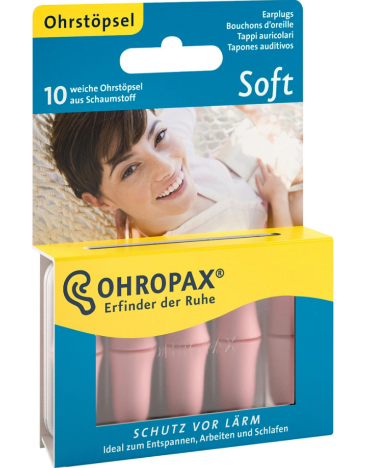 Ohropax Soft ušné vložky 10 kusov