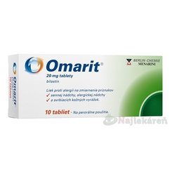 Omarit antihistaminikum tablety 10x20mg