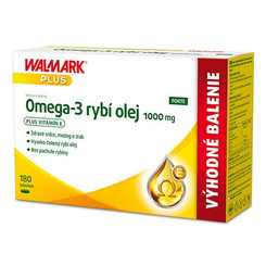 WALMARK Omega 3 rybí olej FORTE srdce, mozog a zrak 180cps
