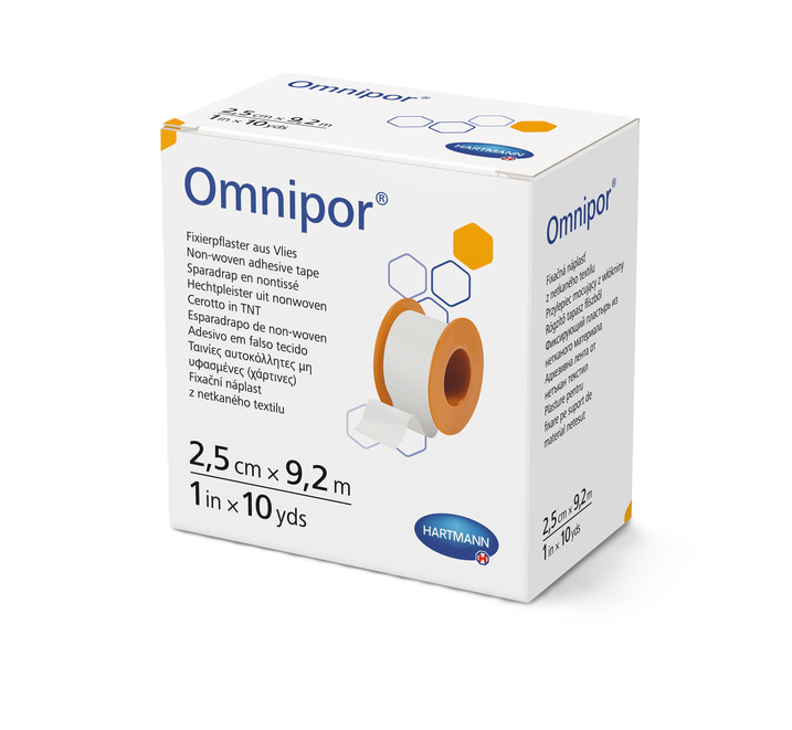 Omnipor hypoalergénna náplasť 2,5 cm x 9,2 m 1 ks
