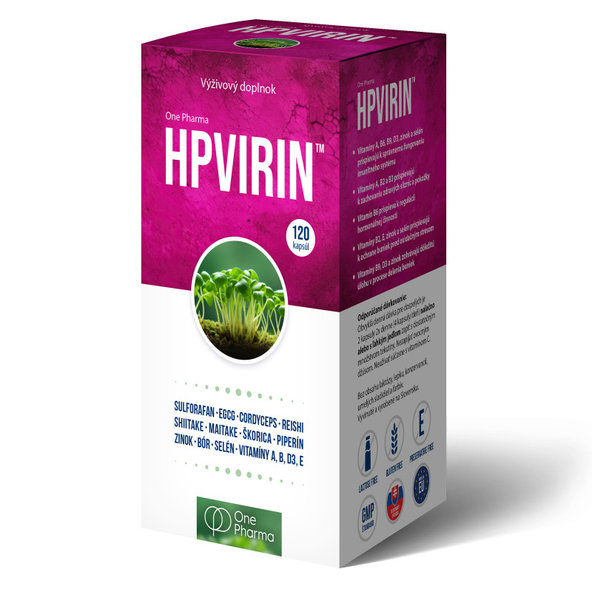 OnePharma HPVIRIN na podporu imunity 120cps