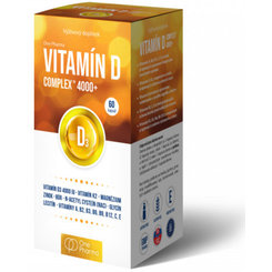 OnePharma VITAMÍN D Complex 4000+, 60cps