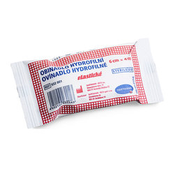 Ovínadlo hydrofilné elastické sterilné 6cm x 4m 10 ks