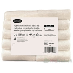 Ovínadlo hydrofilné neelastické pletené nesterilné 8cm x 5m 10ks