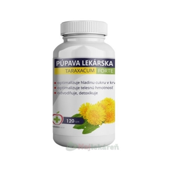 PÚPAVA lekárska TARAXACUM FORTE Pharmed New 120ks