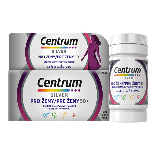 Centrum Silver 50+ pre ženy 90tbl.