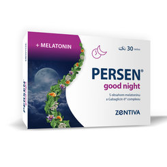 Persen Good Night tablety s melatonínom pre dobrý spánok 30tbl