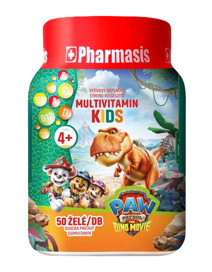 PHARMASIS Dino Multivitamíny pre deti 50 želé cukríkov