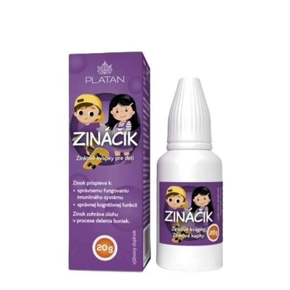 PLATAN Zináčik zinkové kvapky 20g
