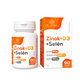 PLATAN Zinok + Vitamín D3 + Selén 90 tabliet
