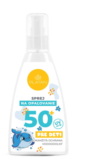 PLATAN sprej na opaľovanie pre deti SPF 50+ 150 ml