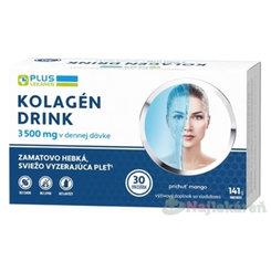 PLUS LEKÁREŇ KOLAGÉN DRINK prášok s príchuťou mango 30ks