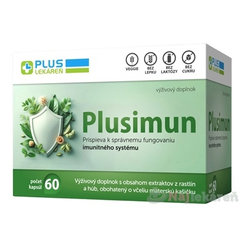 PLUS LEKÁREŇ Plusimun na imunitu 60cps