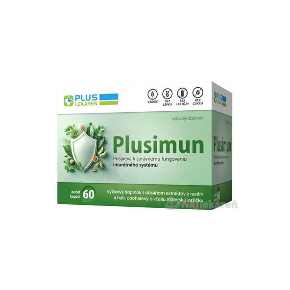 PLUS LEKÁREŇ Plusimun na imunitu 60cps