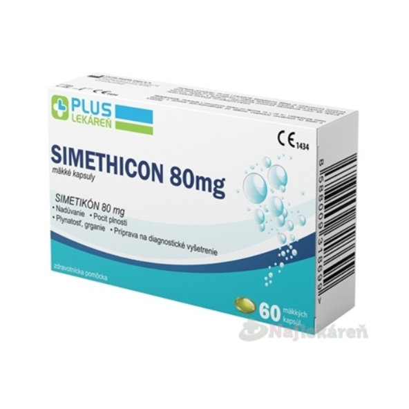 PLUS LEKÁREŇ Simethicon 80mg 60ks
