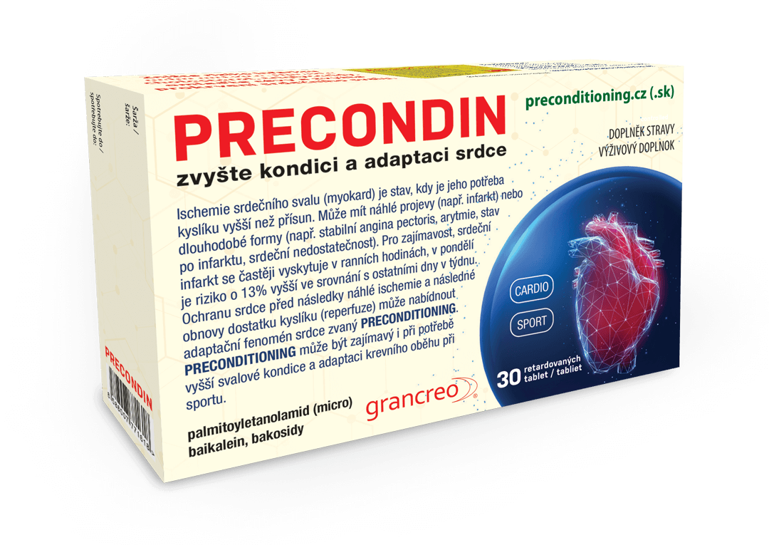 PRECONDIN na zlepšenie kondície a adaptácie srdca 30 tabliet