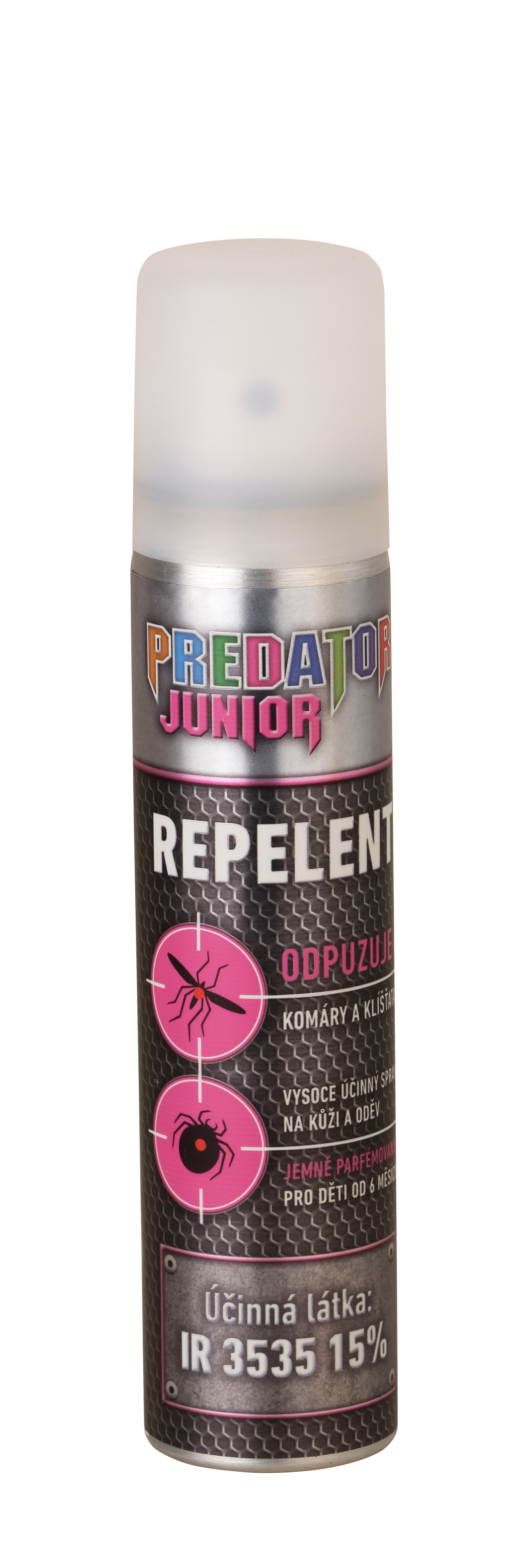 PREDATOR REPELENT JUNIOR sprej proti komárom a kliešťom 90 ml