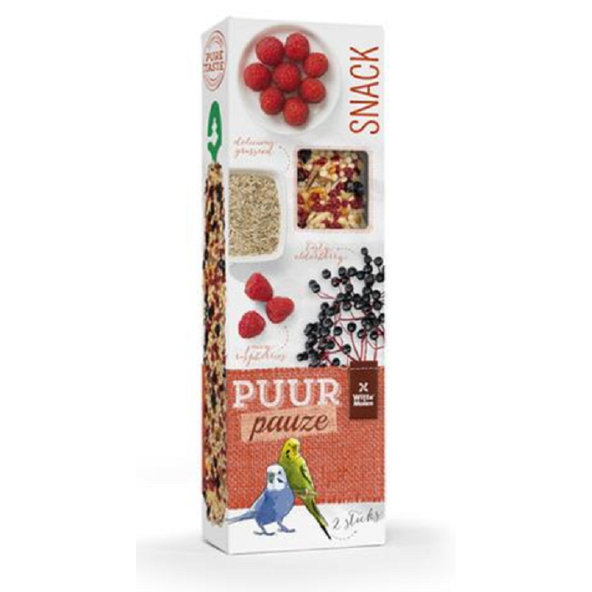 PUUR pauze Sticks canary budgie - lahodné tyčinky s ovocím pre kanáriky a andulky 60g