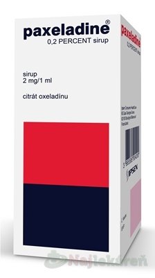 PAXELADINE 0,2 percent sirup 100 ml kúpite na Najlekaren.eu