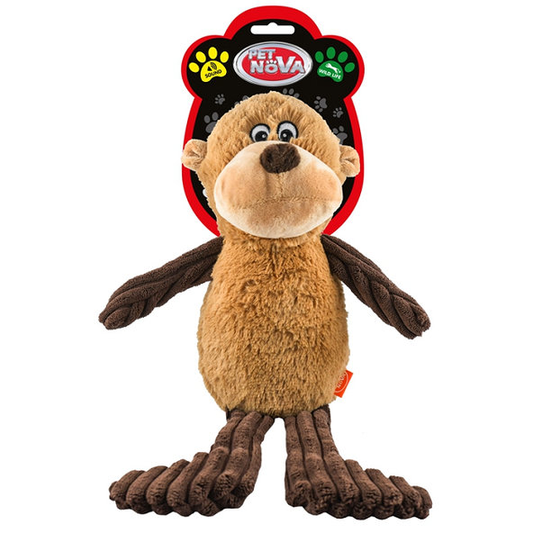 Pet Nova PLU GRIZZLY MONKEY hračka pre psy 40cm