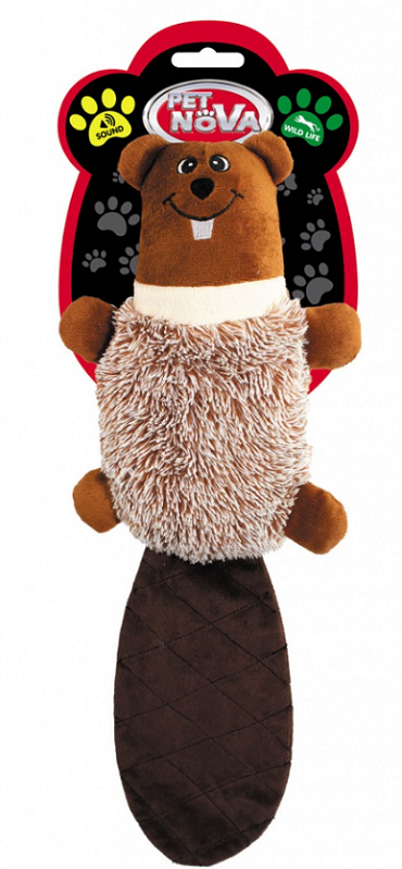 E-shop Pet Nova PLU beaver plyšová hračka pre psy - bobor 47cm