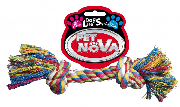 Pet Nova Dog Life Style Bavlnené lano Superdental 17 cm
