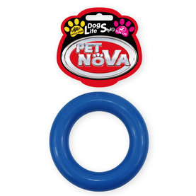 Pet Nova RUB RING BLUE hračka pre psy 9cm