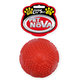 Pet Nova RUB SOCCERBALL RED hračka pre psy 7cm