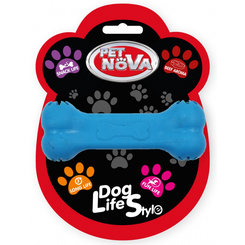 Pet Nova TPR SNACKBONE BLUE hračka pre psy 11cm