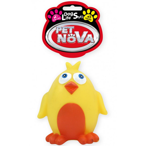 Pet Nova VIN CHICKEN hračka pre psy 10cm