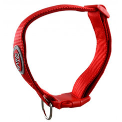 Pet Nova nylónový obojok pre psy L, červený