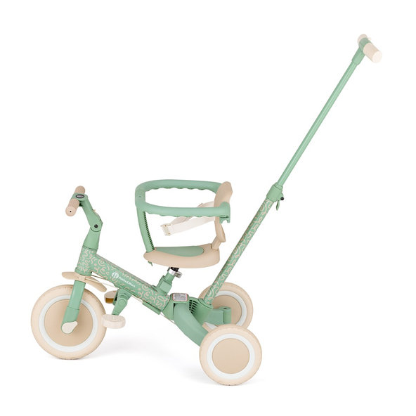 PETITE&MARS Trojkolka multifunkčná 5v1 Turbo - limitovaná edícia Green Twist