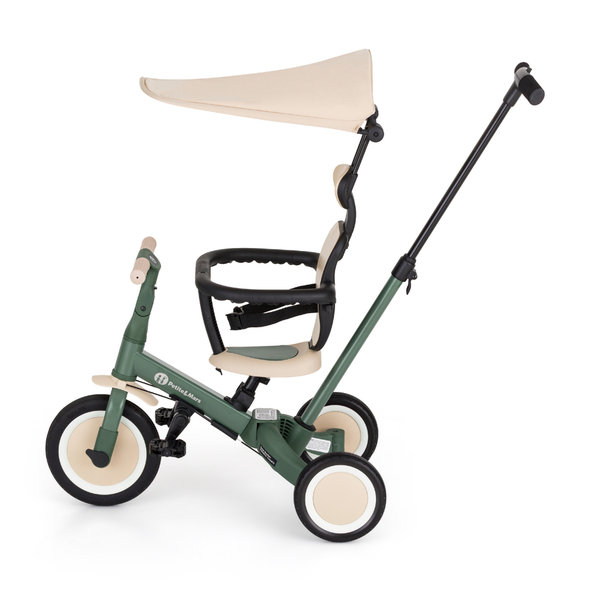 PETITE&MARS Trojkolka multifunkčná 5v1 Turbo Plus Misty Green