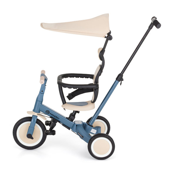 PETITE&MARS Trojkolka multifunkčná 5v1 Turbo Plus Ocean Blue