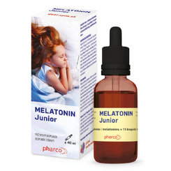 Pharco MELATONIN Junior kvapky, príchuť lesného ovocia 40 ml