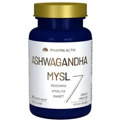 Pharma Activ ASHWAGANDHA Myseľ komplex ginko+B6 90ks