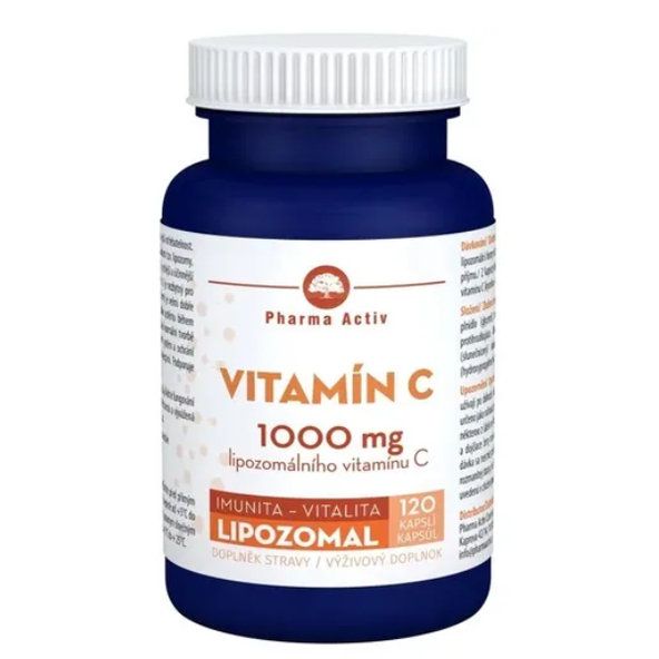 Pharma Activ Lipozomal Vitamín C 1000 mg 120ks