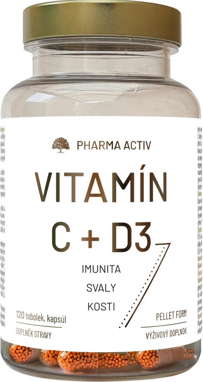 Pharma Activ VITAMÍN C + D3 120ks kúpite na Najlekaren.eu