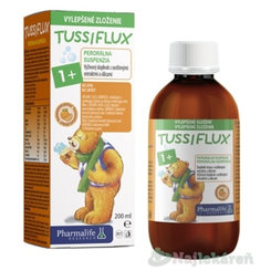 Pharmalife Tussiflux 1+ sirup pomarančová príchuť 200ml