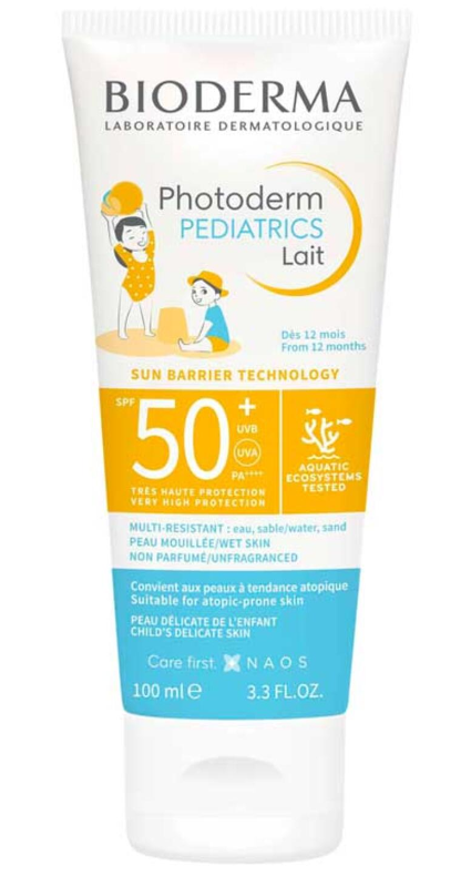 BIODERMA Photoderm Pediatrics opaľovacie mlieko SPF 50+ 100ml kúpite na Najlekaren.eu