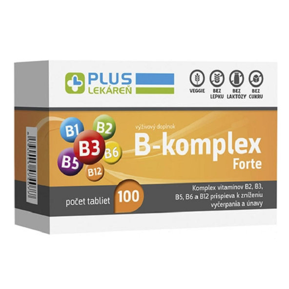 Plus Lekáreň B komplex forte 100 tabliet