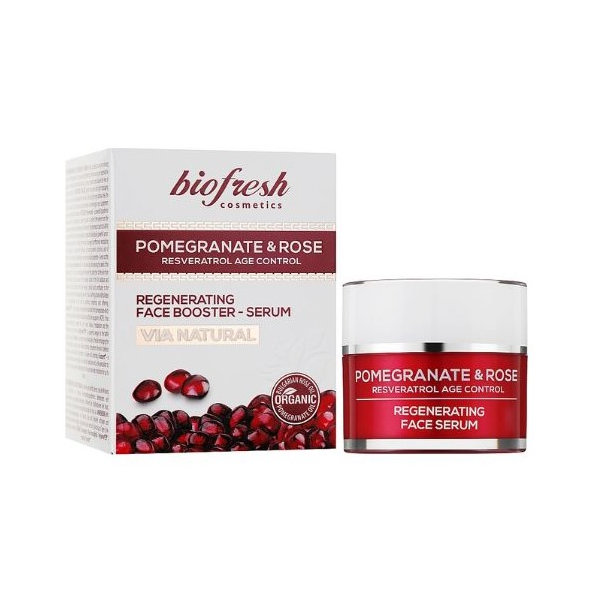 Pomegranate & Rose regeneračné pleťové sérum 30ml