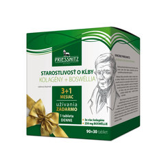 Priessnitz Starostlivosť o kĺby, Kolagény+Boswéllia 90+30tbl ZADARMO