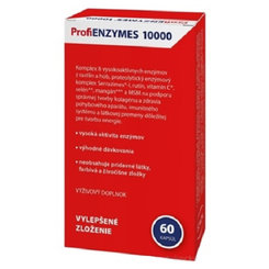 ProfiENZYMES 10000 zmes synergicky pôsobiacich enzýmov z rastlín a húb 60cps