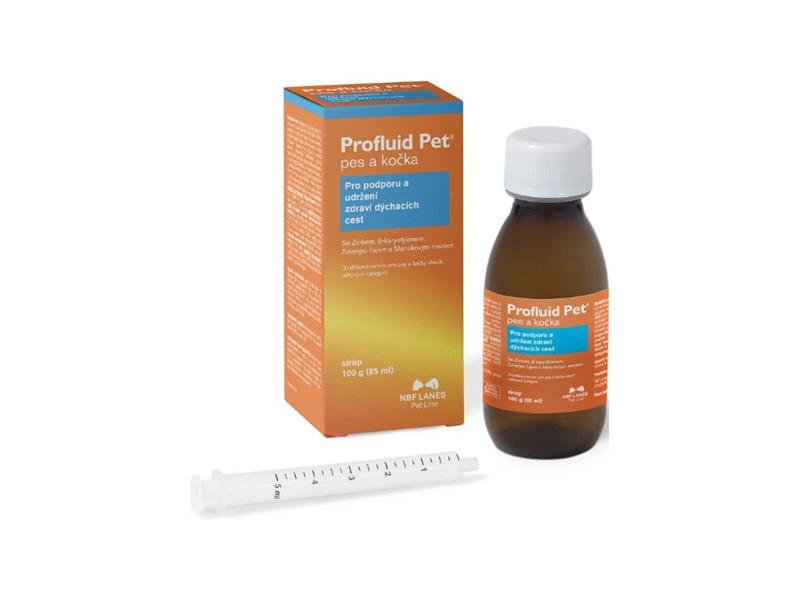 Profluid Pet sirup proti kašľu pre psy a mačky 85 ml